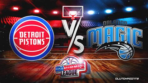 Pistons Magic Throwdown: The Best Plays of the Game